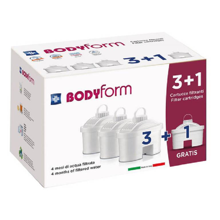 BODYFORM CARTUCCE FILTRANT 4PZ