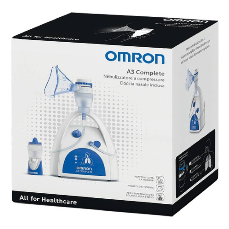 OMRON A3 NEBULIZZATORE+DOC NAS