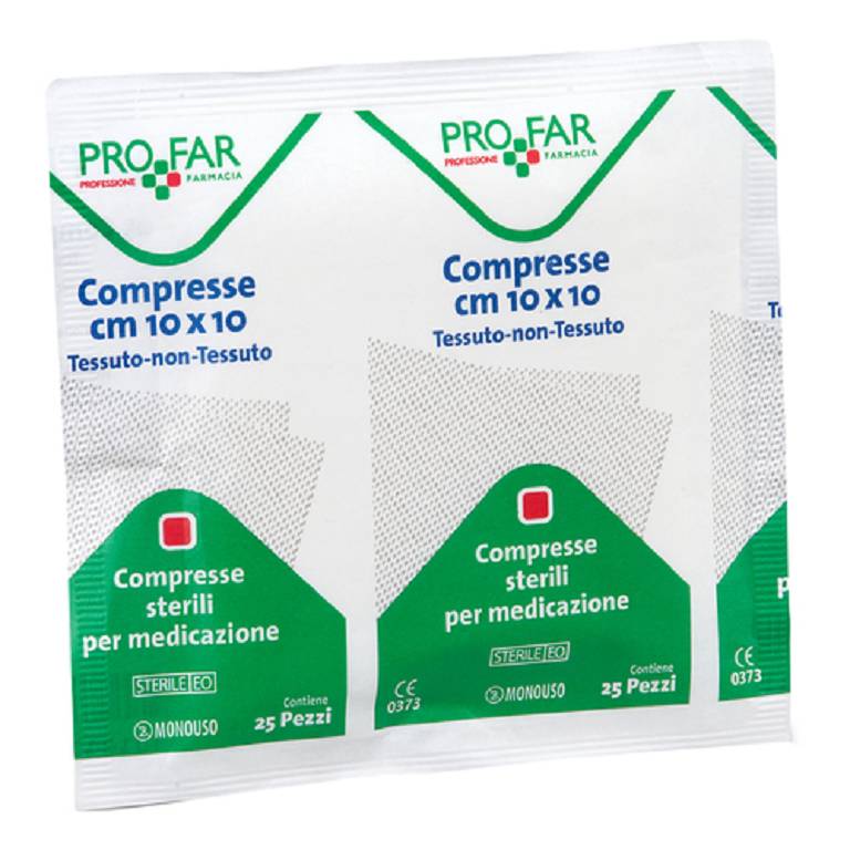 PROFAR GARZA COTONE 10X10 25PZ