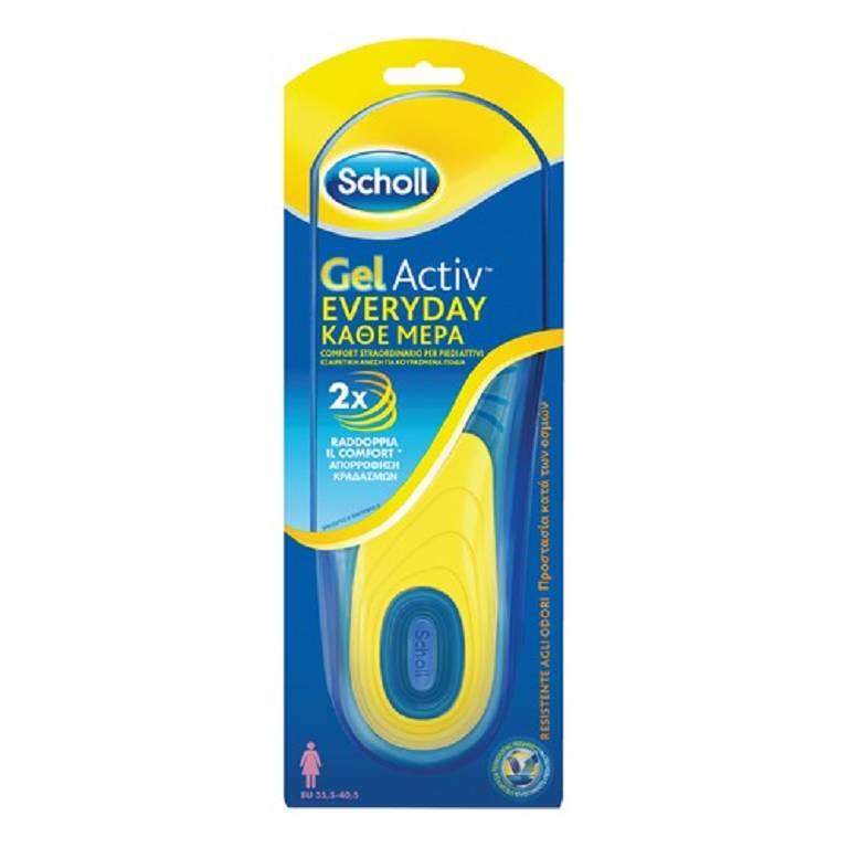 SCHOLL GEL ACTIV EVERYDAY D